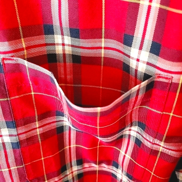 Cabela's Outfitter Series Men's Tall Button Down Plaid Shirt XL - Picture 3 of 6